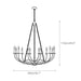 Arabella Chandelier-DWHOME