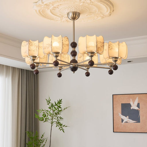 Arboris Floral Chandelier-DWHOME