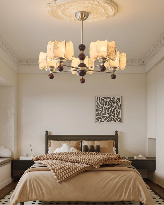 Arboris Floral Chandelier-DWHOME