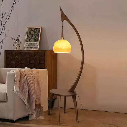 Arc Curve Floor Lamp-DWHOME