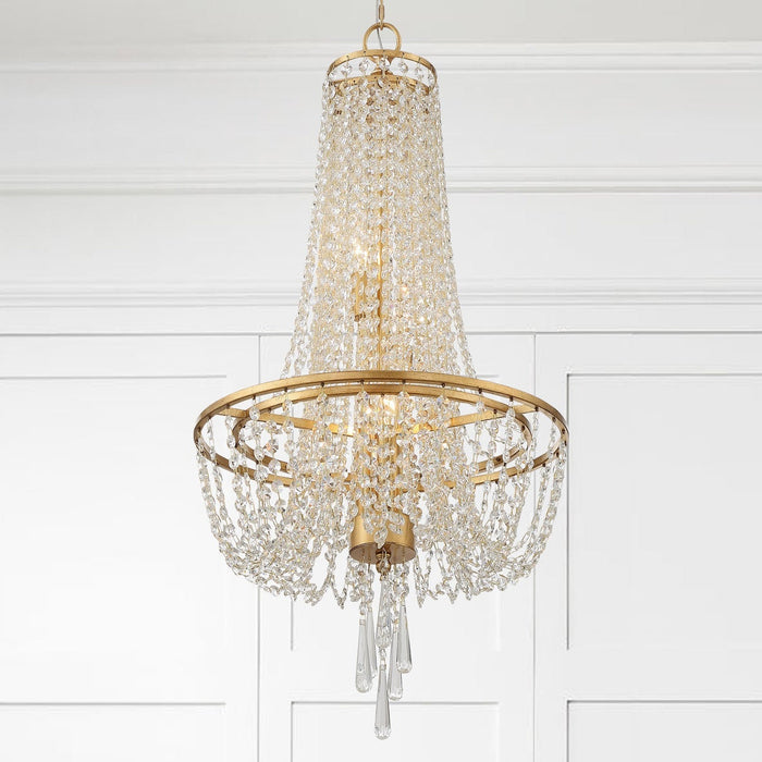 Arcadia Crystal Chandelier-DWHOME