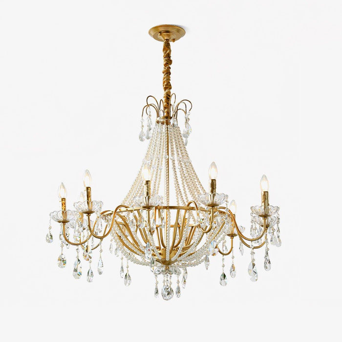 Arcadia Gold Chandelier-DWHOME