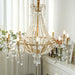 Arcadia Gold Chandelier-DWHOME