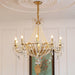 Arcadia Gold Chandelier-DWHOME
