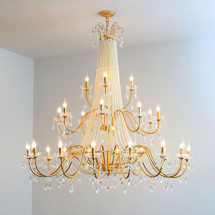 Arcadia Gold Chandelier-DWHOME