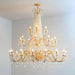 Arcadia Gold Chandelier-DWHOME