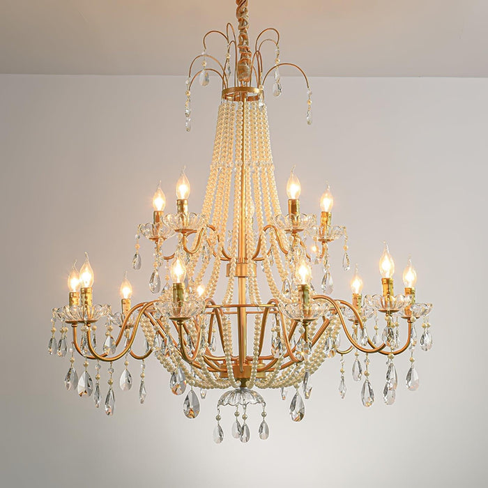 Arcadia Gold Chandelier-DWHOME