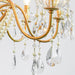 Arcadia Gold Chandelier-DWHOME