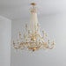 Arcadia Gold Chandelier-DWHOME