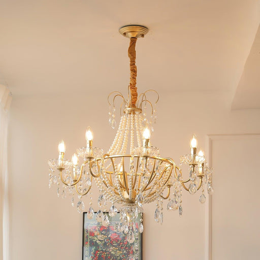 Arcadia Gold Chandelier-DWHOME