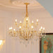 Arcadia Gold Chandelier-DWHOME