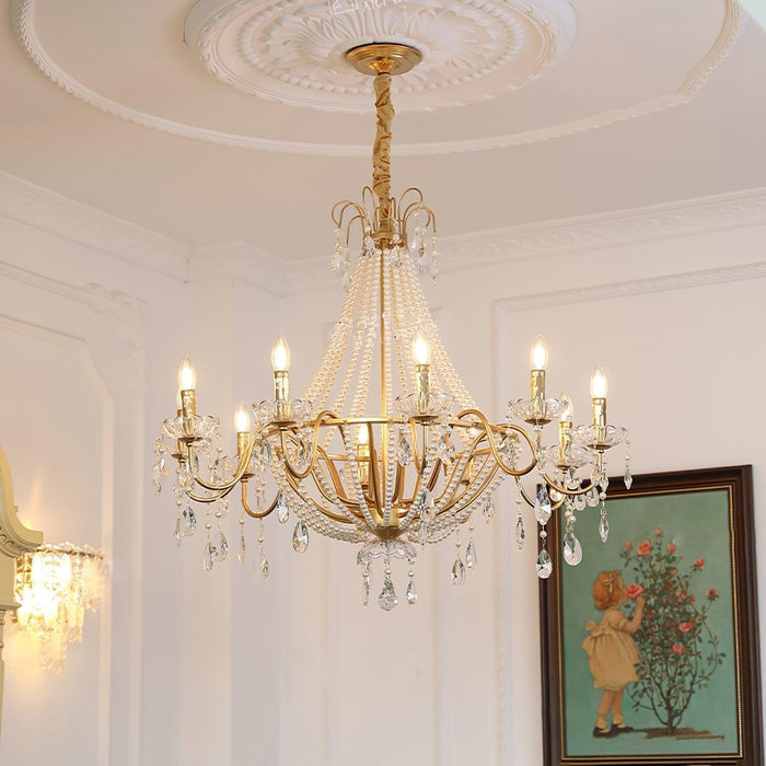 Arcadia Gold Chandelier-DWHOME