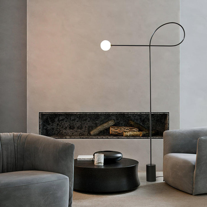 Arcane Orb Floor Lamp-DWHOME