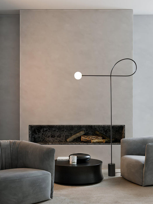 Arcane Orb Floor Lamp-DWHOME