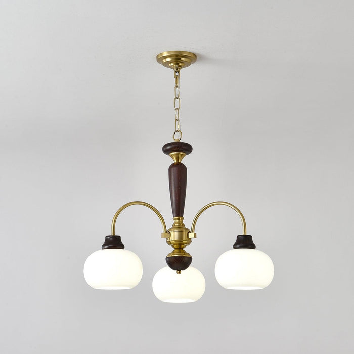 Arched Globe Chandelier-DWHOME