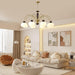 Arched Globe Chandelier-DWHOME