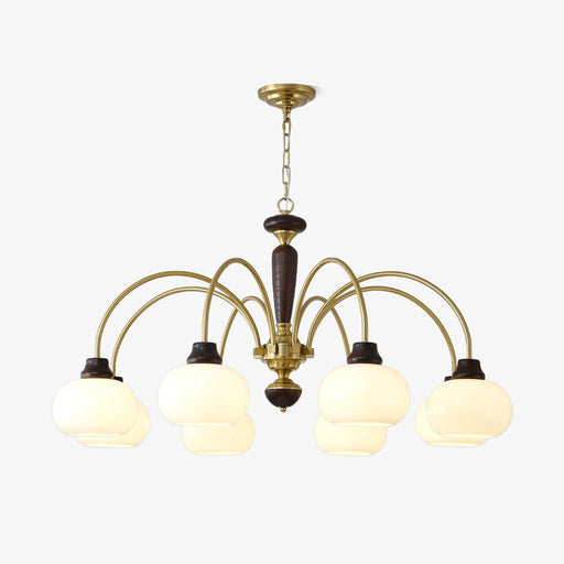 Arched Globe Chandelier-DWHOME