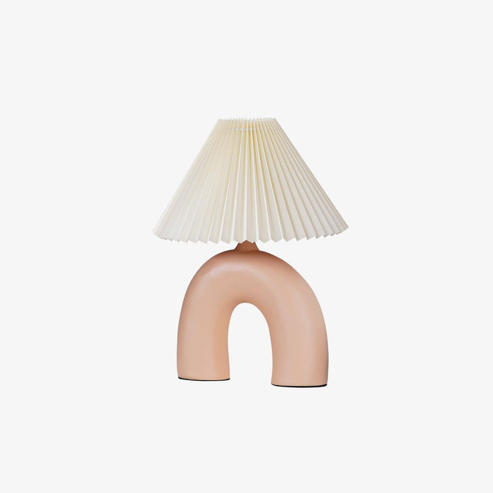 Arched Pleated Table Lamp - DWHOME