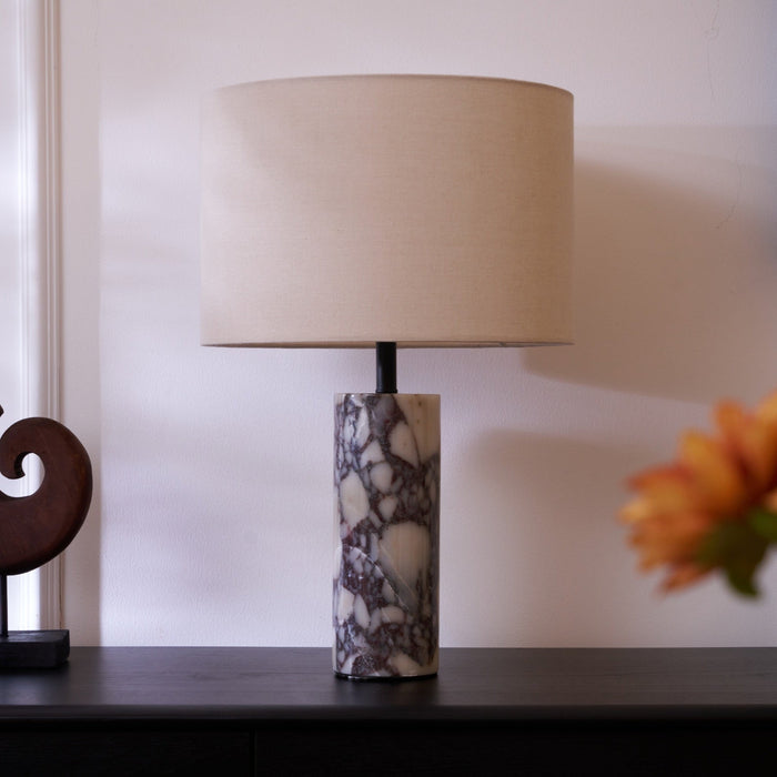 Ardena Marble Table Lamp-DWHOME
