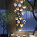 Aren Cube Large Pendant Light For High Ceilings - DWHOME