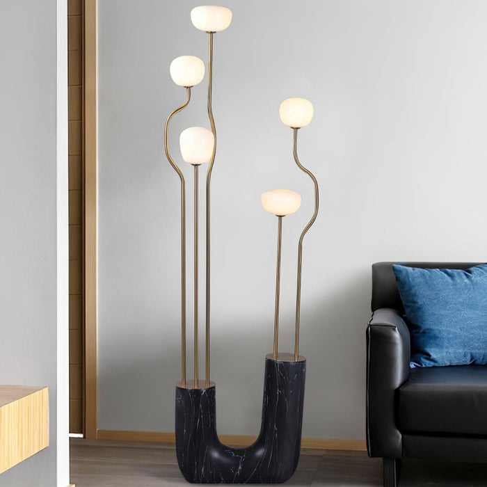 Aria Bloom Floor Lamp-DWHOME