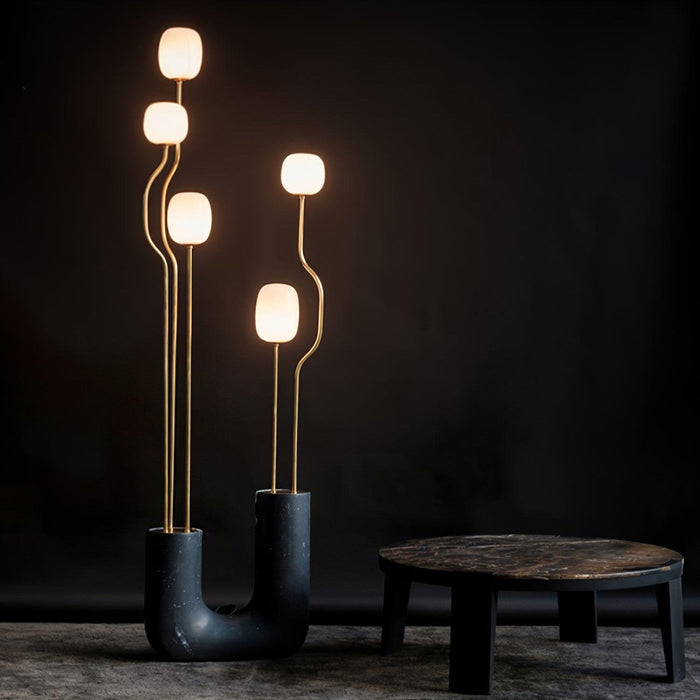 Aria Bloom Floor Lamp-DWHOME