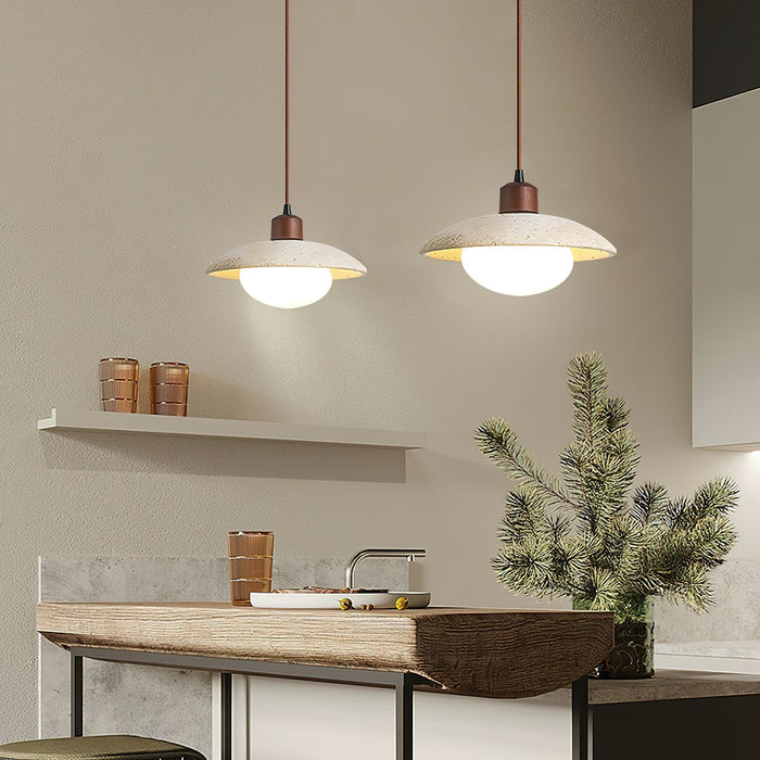 Aria Disc Pendant Lamp-DWHOME