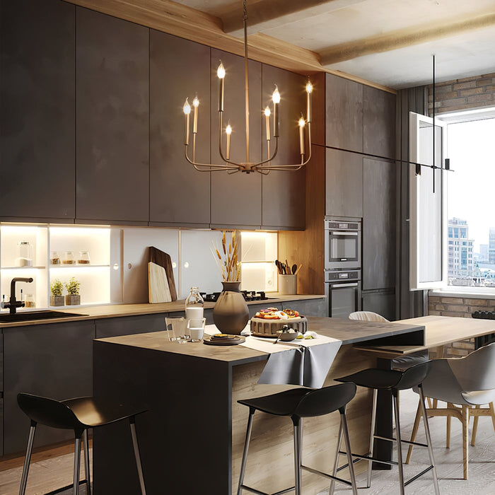 Arlin Candle Chandelier-DWHOME