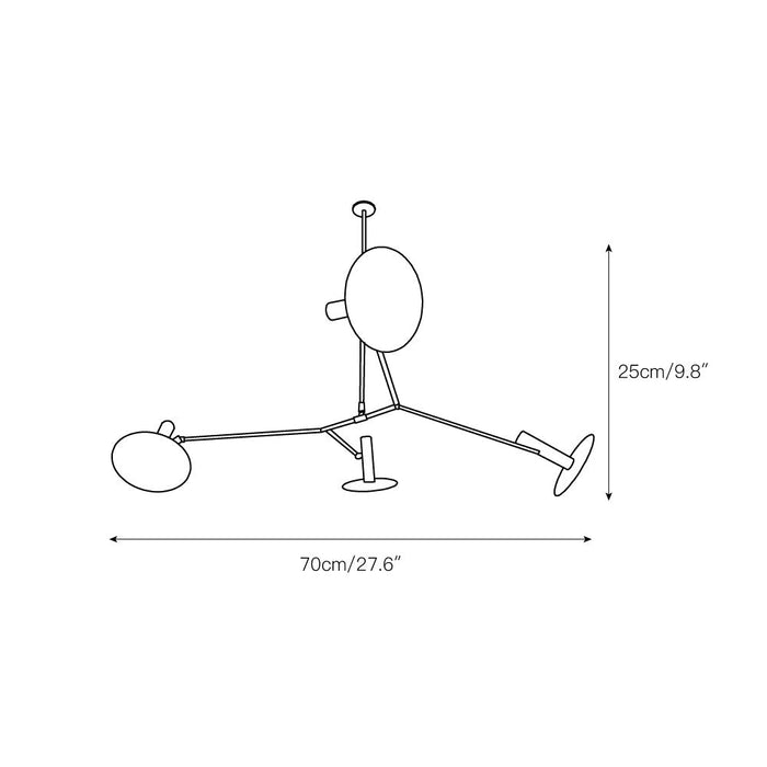 Armature Chandelier-DWHOME