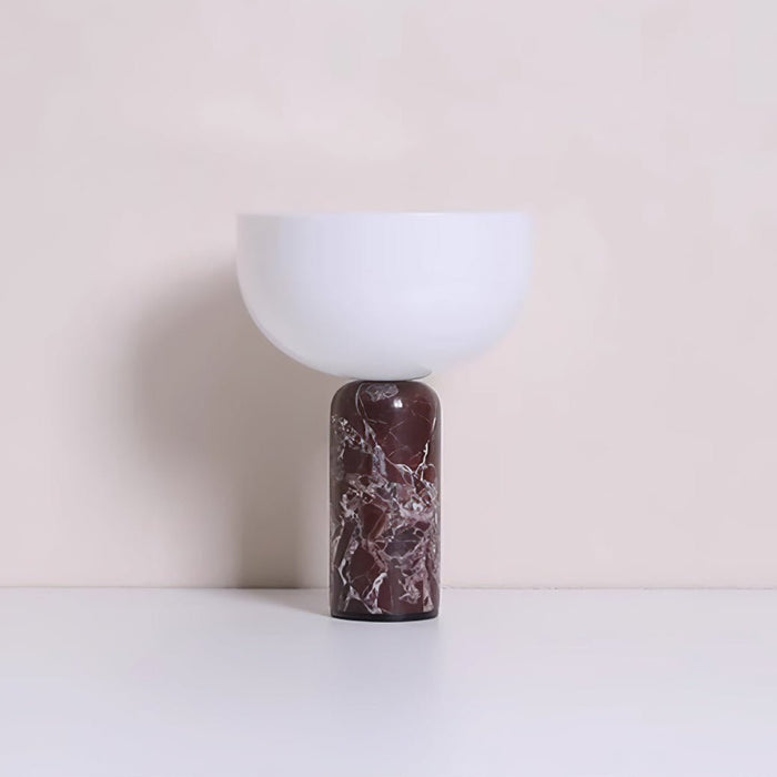 Arno Sphere Marble Table Lamp-DWHOME