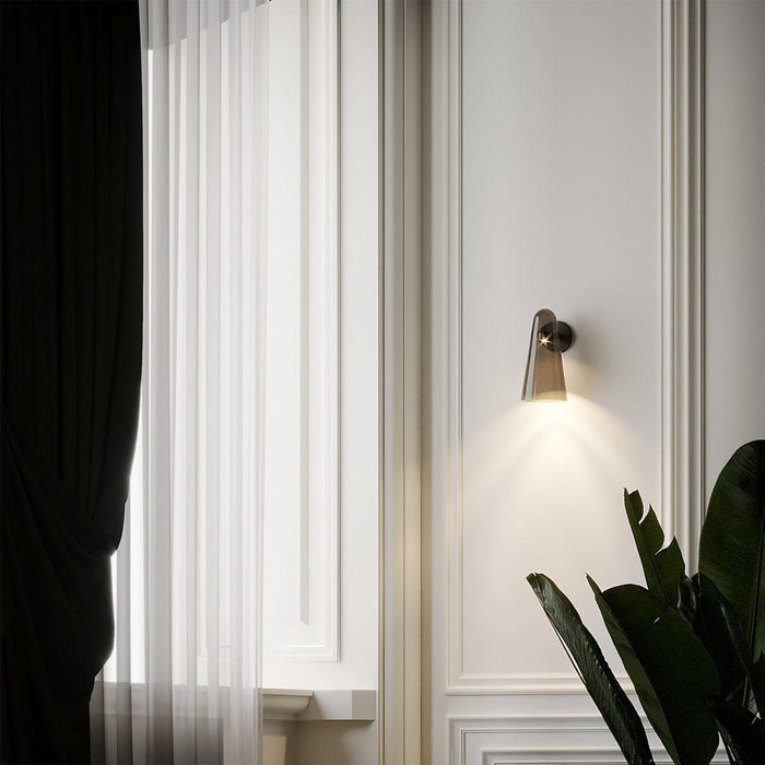 Conical Glass Wall Lamp - DWHOME