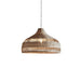 Artisanal Rattan Dome Pendant Lamp-DWHOME