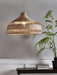 Artisanal Rattan Dome Pendant Lamp-DWHOME