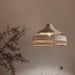 Artisanal Rattan Dome Pendant Lamp-DWHOME