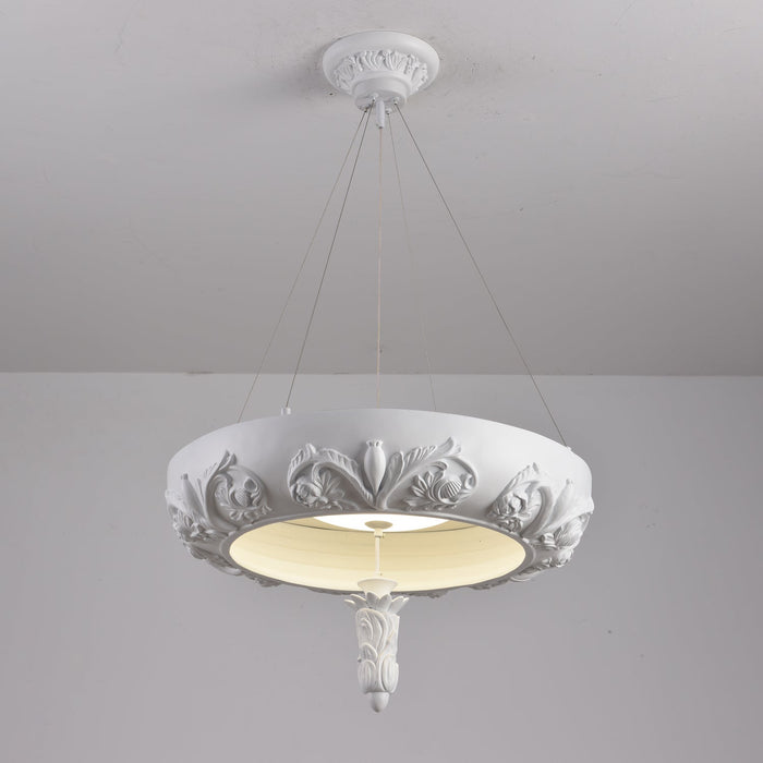 Artistic Carved Chandelier-DWHOME