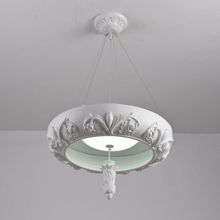Artistic Carved Chandelier-DWHOME