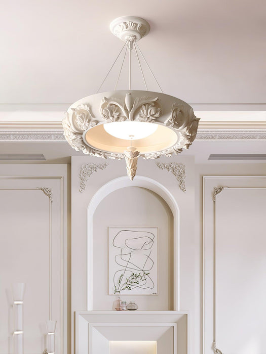 Artistic Carved Chandelier-DWHOME