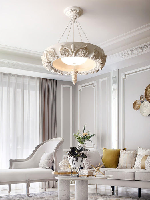 Artistic Carved Chandelier-DWHOME