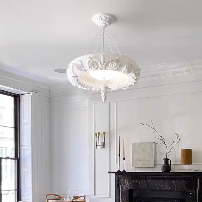 Artistic Carved Chandelier-DWHOME