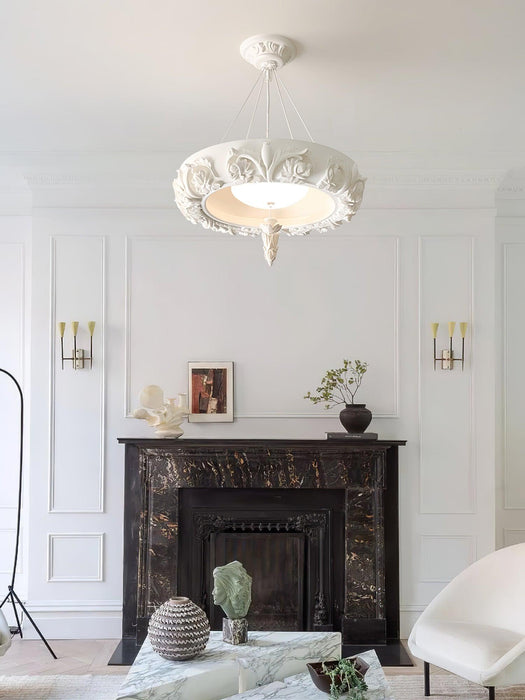 Artistic Carved Chandelier-DWHOME