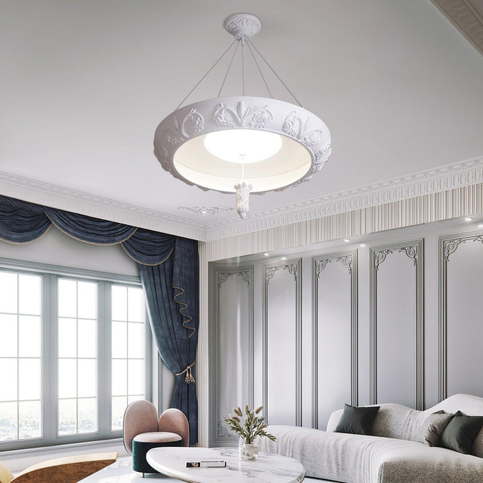 Artistic Carved Chandelier-DWHOME