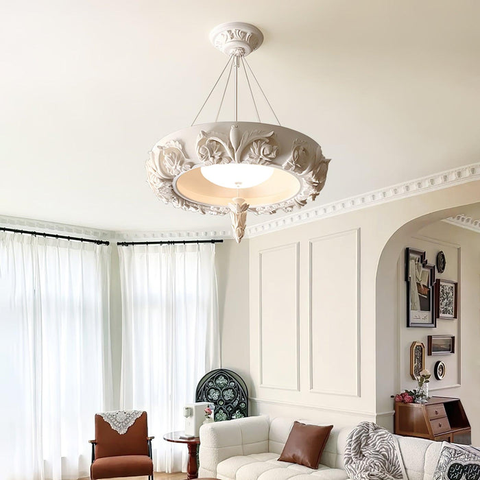 Artistic Carved Chandelier-DWHOME