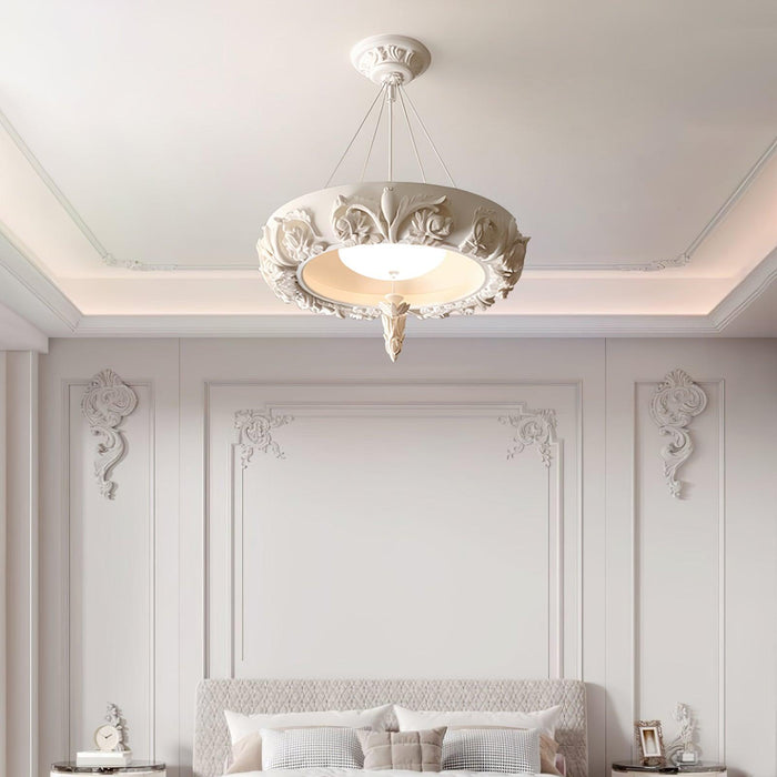 Artistic Carved Chandelier-DWHOME