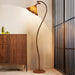 Artistic Lotus Leaf Floor Lamp-DWHOME