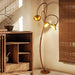 Artistic Lotus Leaf Floor Lamp-DWHOME
