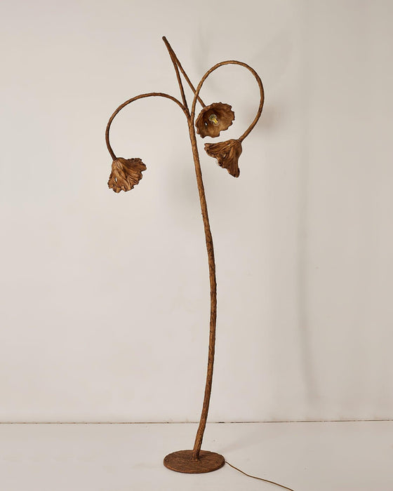 Artistic Lotus Leaf Floor Lamp-DWHOME