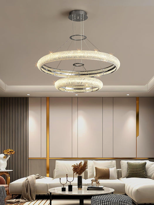 Asscher Ring Chandelier-DWHOME
