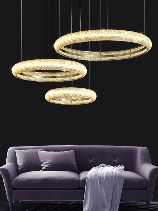 Asscher Ring Chandelier-DWHOME