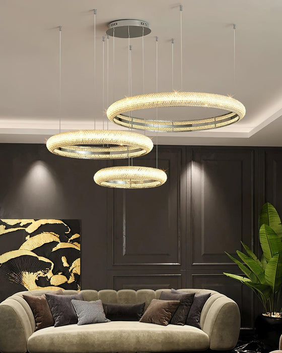 Asscher Ring Chandelier-DWHOME