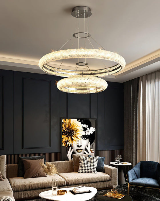 Asscher Ring Chandelier-DWHOME